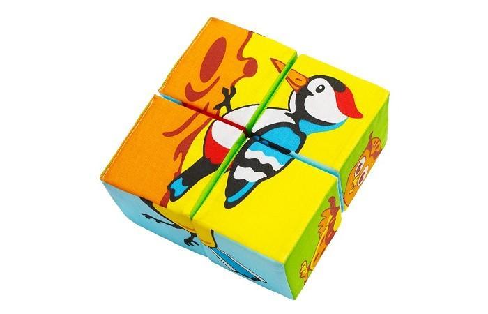 Кубики Собери картинку Птицы