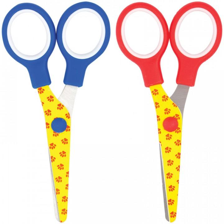 Ножницы детские с принтом на лезвиях Каляка-Маляка 12,5 см  